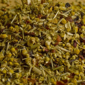 Naturally flavoured blend of herbs & fruit with a soft chamomile, vanilla and orange taste. Organically grown. GOLD MEDAL WINNER.   Contains: Rosehip peels, citrus peels, chamomile, lemongrass, hibiscus, natural flavour, spearmint. Brew 5-8 minutes at 100C.